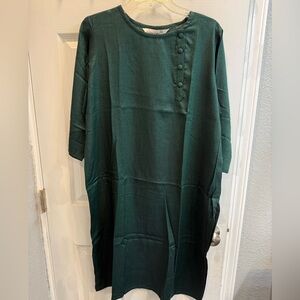 Indian Punjabi Pakistani Green Kurta